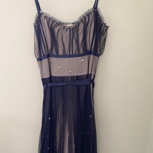 Odille Anthropologie Winter Prelude Dress